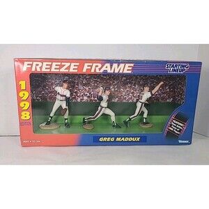 Atlanta Braves Greg Maddux 1998 Freeze Frame Edition Starting Lineup